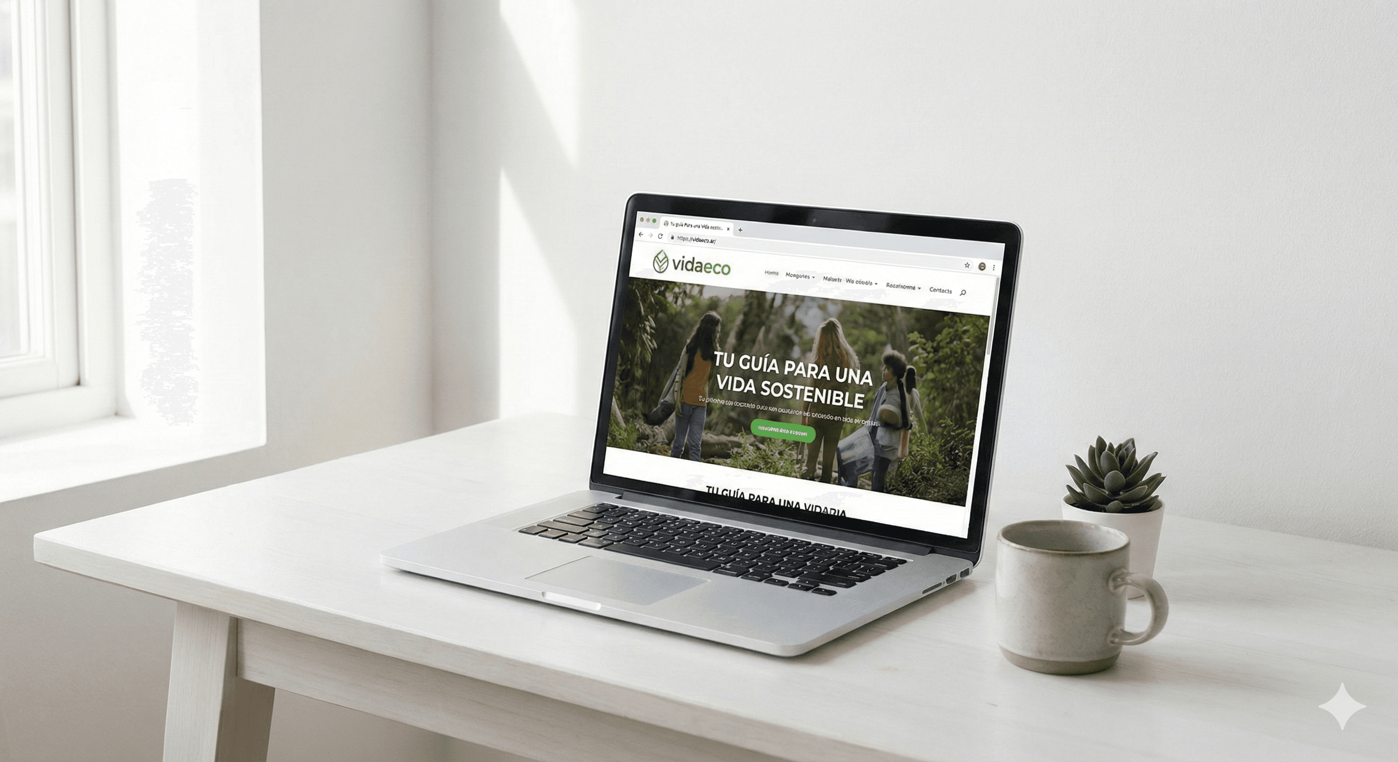 Dashboard y plataforma VidaEco en distintos dispositivos
